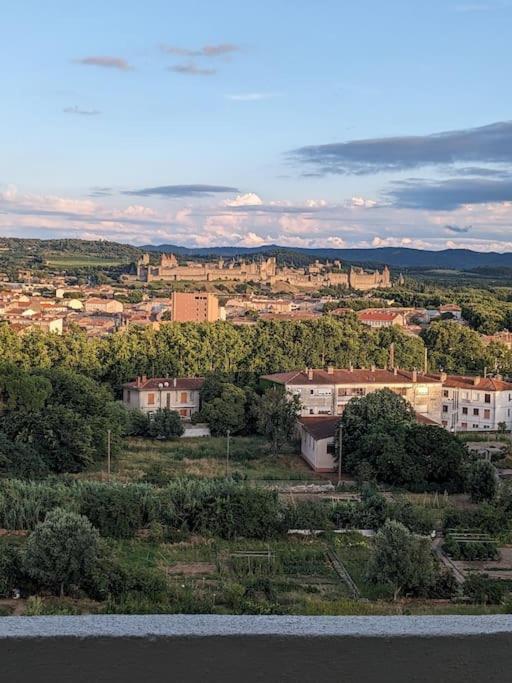 Appartment - Vue Imprenable Sur La Cite Medievale - Parking Gratuit - Climatise Каркассон Экстерьер фото